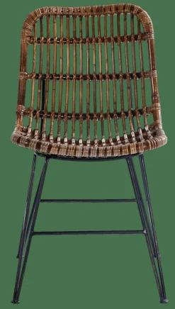 SUMATRA Silla De Comedor Negro, Marrón