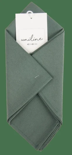 UNILINE Servilleta Verde Oscuro