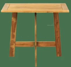 UTAH Mesa Plegable Marrón