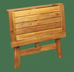 UTAH Mesa Plegable Marrón