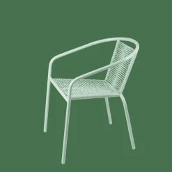 VERONA Silla Apilable Aguamarina