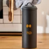VIRA Fiambrera Para Pasta Negro