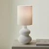 WHITESTONE Lámp. Mesa/pantalla E27 Blanco Apagado