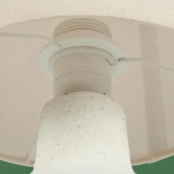 WHITESTONE Lámp. Mesa/pantalla E27 Blanco Apagado