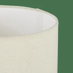 WHITESTONE Lámp. Mesa/pantalla E27 Blanco Apagado