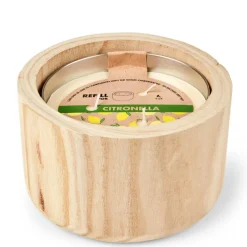 WOOD Recarga Vela De Jardín