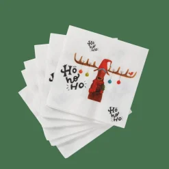 X-MAS MOOSE Paquete De 20 Servilletas Multicolor